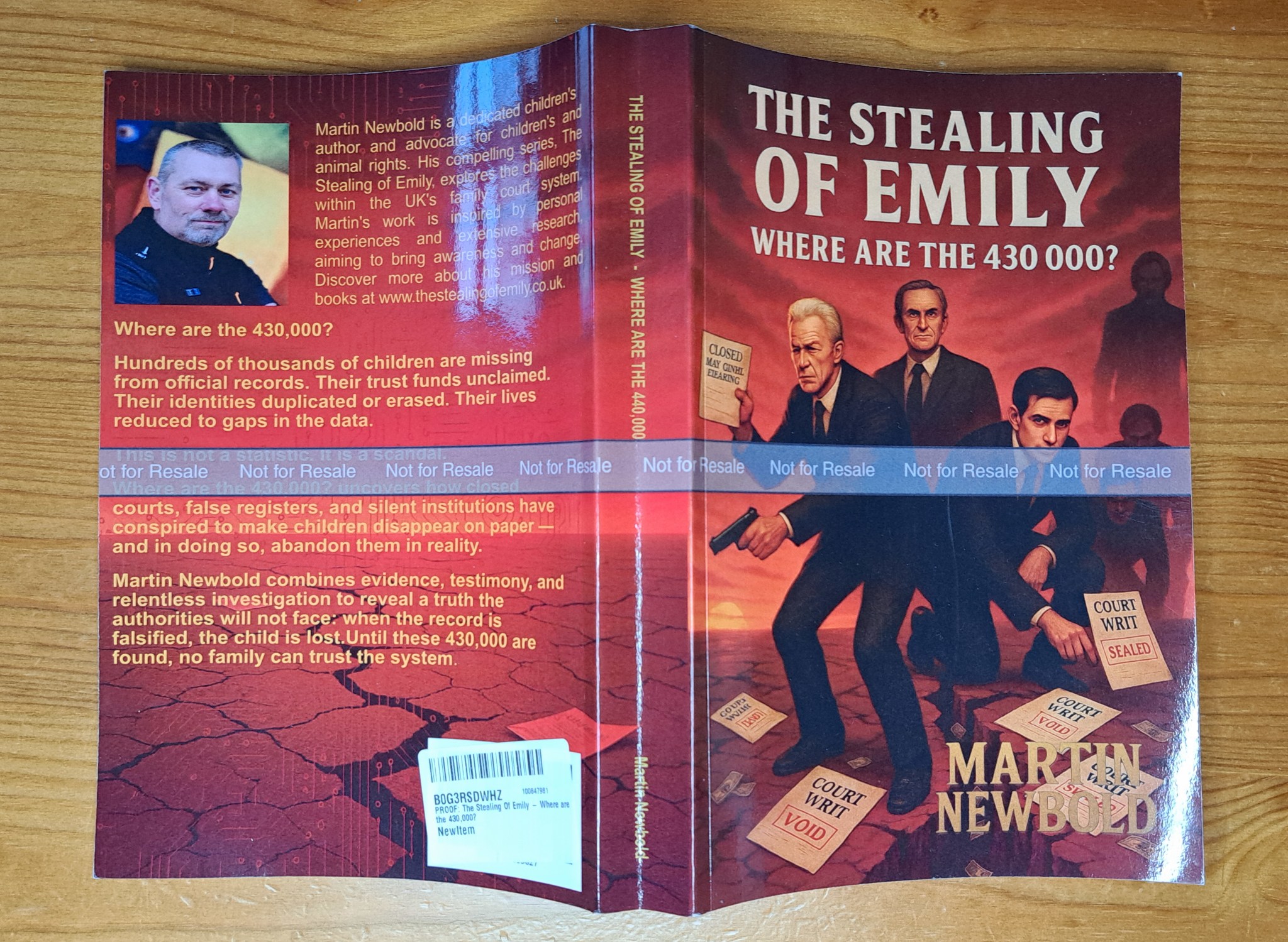 “The evidence has arrived.” thestealingofemily.co.uk(00)